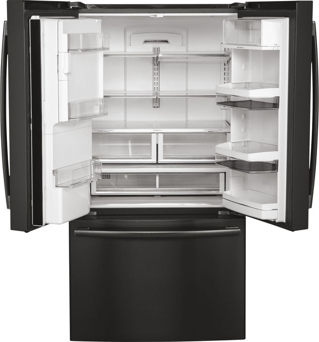 GE Profile™ 22.23 Cu. Ft. Black Slate Counter Depth French Door Refrigerator 11