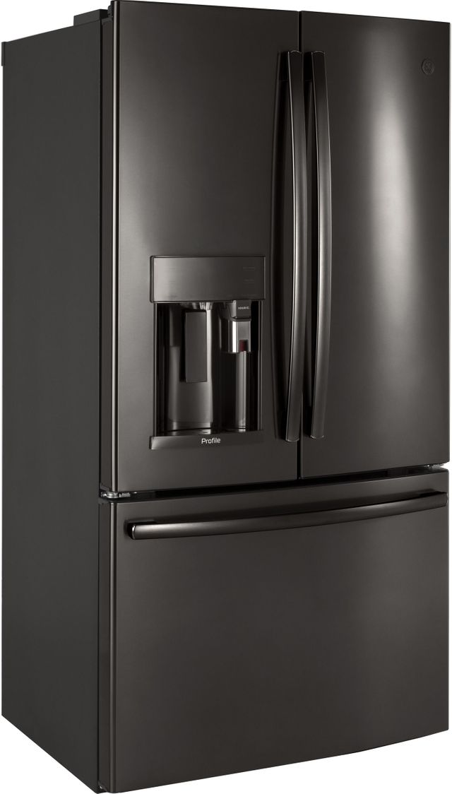 GE Profile™ 22.2 Cu. Ft. Stainless Steel Counter Depth French Door Refrigerator 19