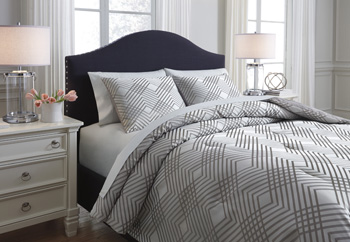 pewter king comforter set