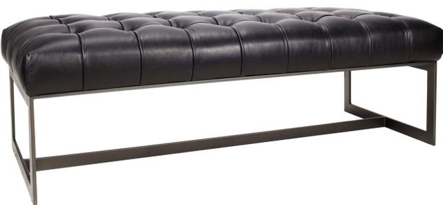 Moe's Home Collections Wyatt Leather Bench 1