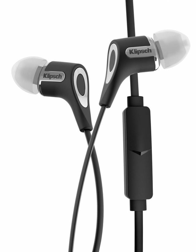 Klipsch® In-Ear Headphones-Black