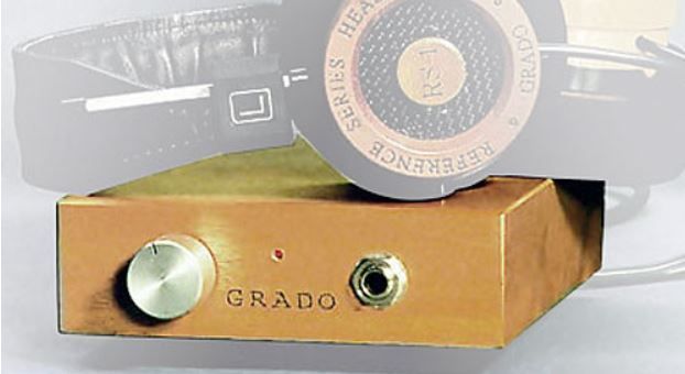 Grado Reference Quality Headphone Amplifier-Mahogany