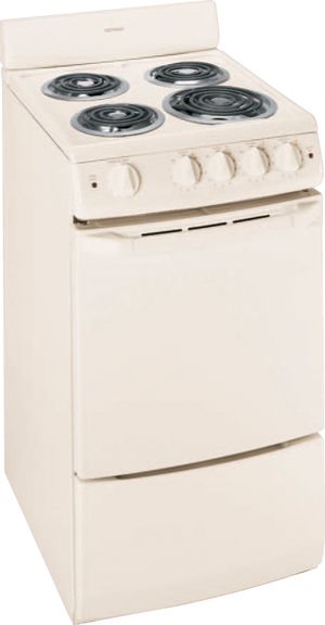 Hotpoint® 20" Free Standing Electric Range-Bisque