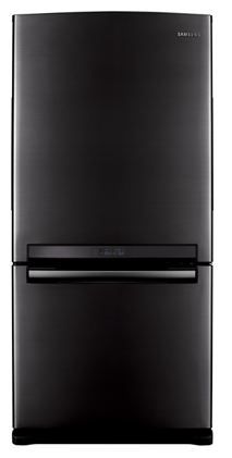 Samsung 20 cu. ft. Bottom-Freezer Refrigerator-Black
