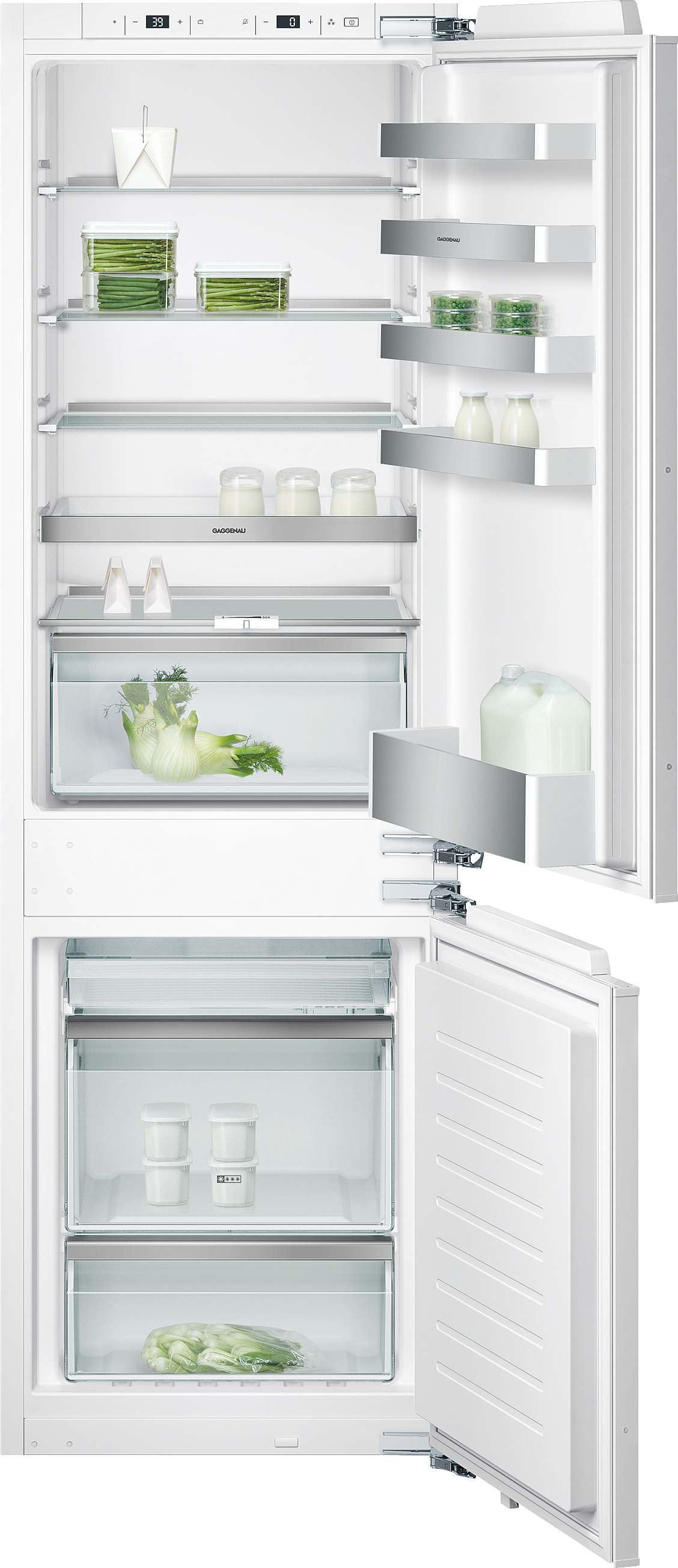Gaggenau 200 Series 10.0 Cu. Ft. Bottom Freezer Refrigerator