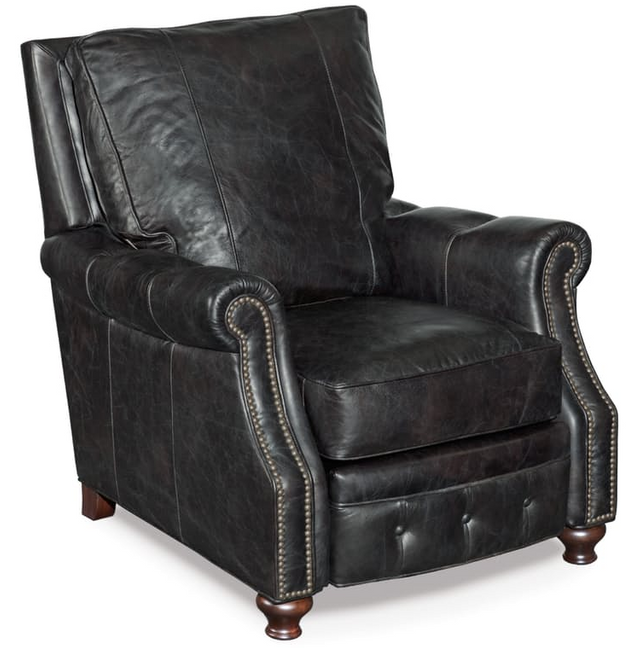 Hooker® Furniture Winslow Old Saddle Black Recliner 0