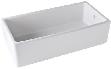 Rohl® Shaws Original 36" Apron Front Kitchen Sink-White