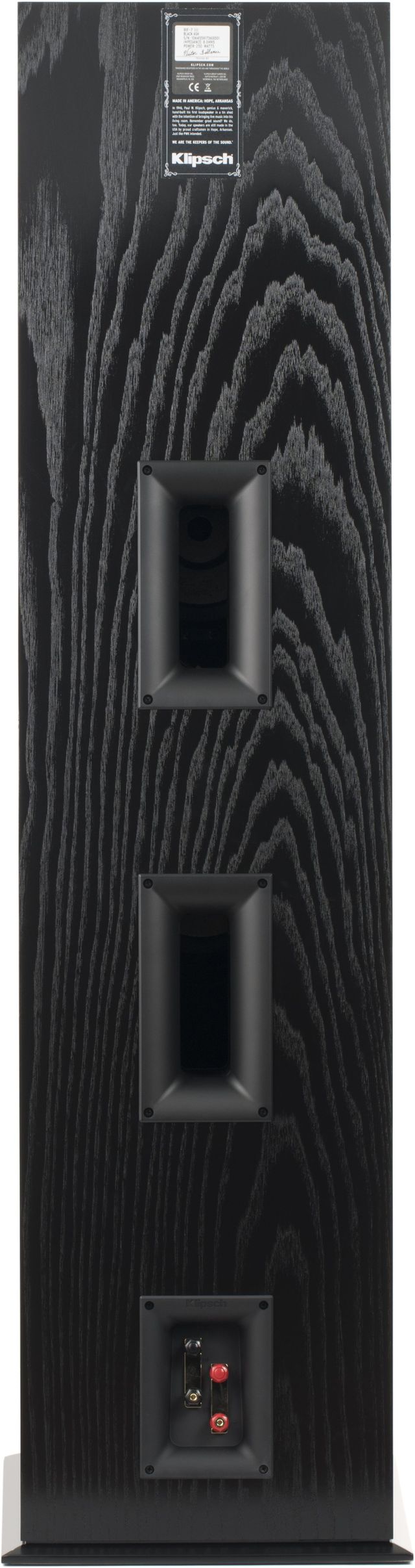 Klipsch® Reference™ Black Ash RF-7 III 10" Floor Standing Speaker 2