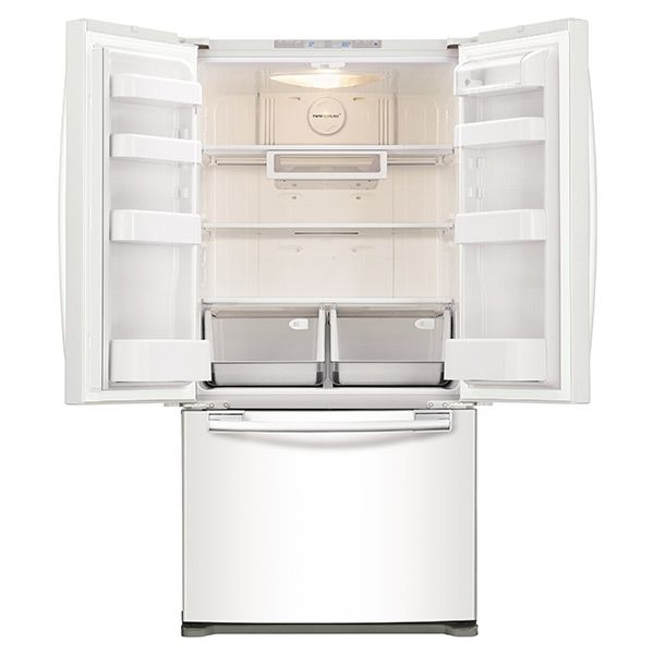 Samsung 17.5 Cu. Ft. White Counter Depth French Door Refrigerator-1