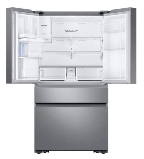 Samsung 22.7 Cu. Ft. Stainless Steel Counter Depth French Door Refrigerator-RF23M8070SR-3