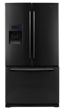 Samsung; ENERGY STAR; 26 cu. ft. Cu. Ft. French Door Refrigerator-Black