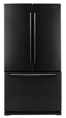 Samsung; ENERGY STAR 25.5 cu. ft. Cu. Ft. French Door Refrigerator-Black