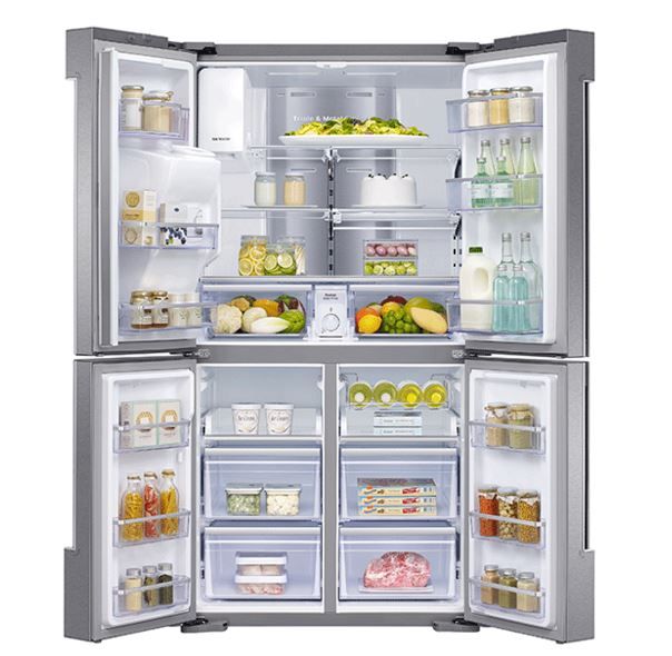Samsung 28.0 Cu. Ft. 4-Door Refrigerator-Stainless Steel 1