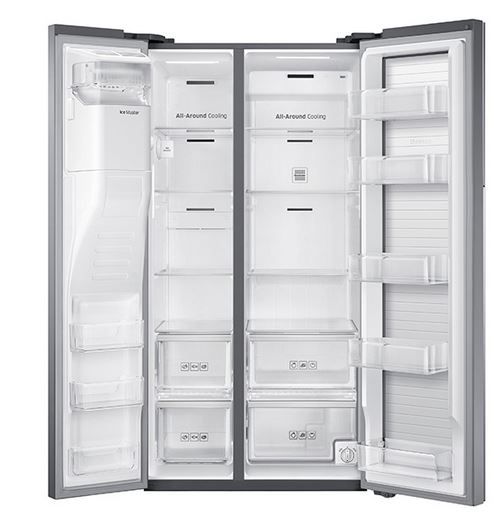 Samsung 22.0 Cu. Ft. Side-By-Side Refrigerator-Stainless Steel 1