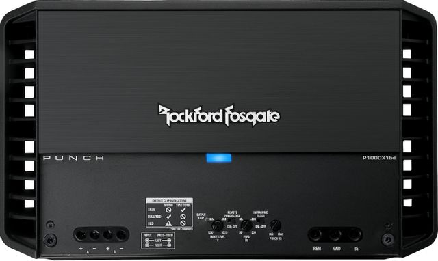Rockford Fosgate® Punch 1,000 Watt Class-BD Mono Amplifier 1