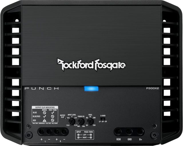 Rockford Fosgate® Punch 300 Watt 2-Channel Amplifier 3