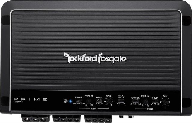 Rockford Fosgate® Prime 250 Watt 4-Channel Amplifier 0