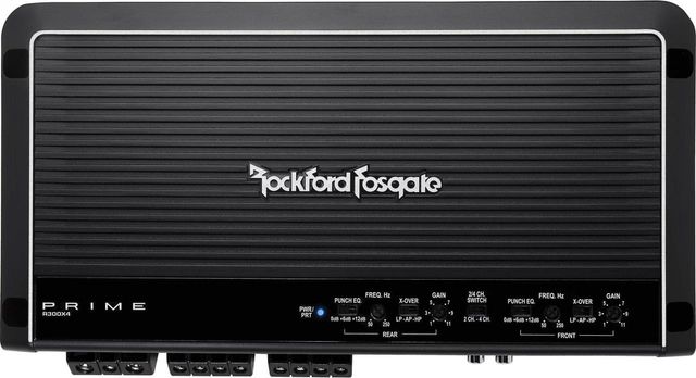 Rockford Fosgate® Prime 300 Watt 4-Channel Amplifier