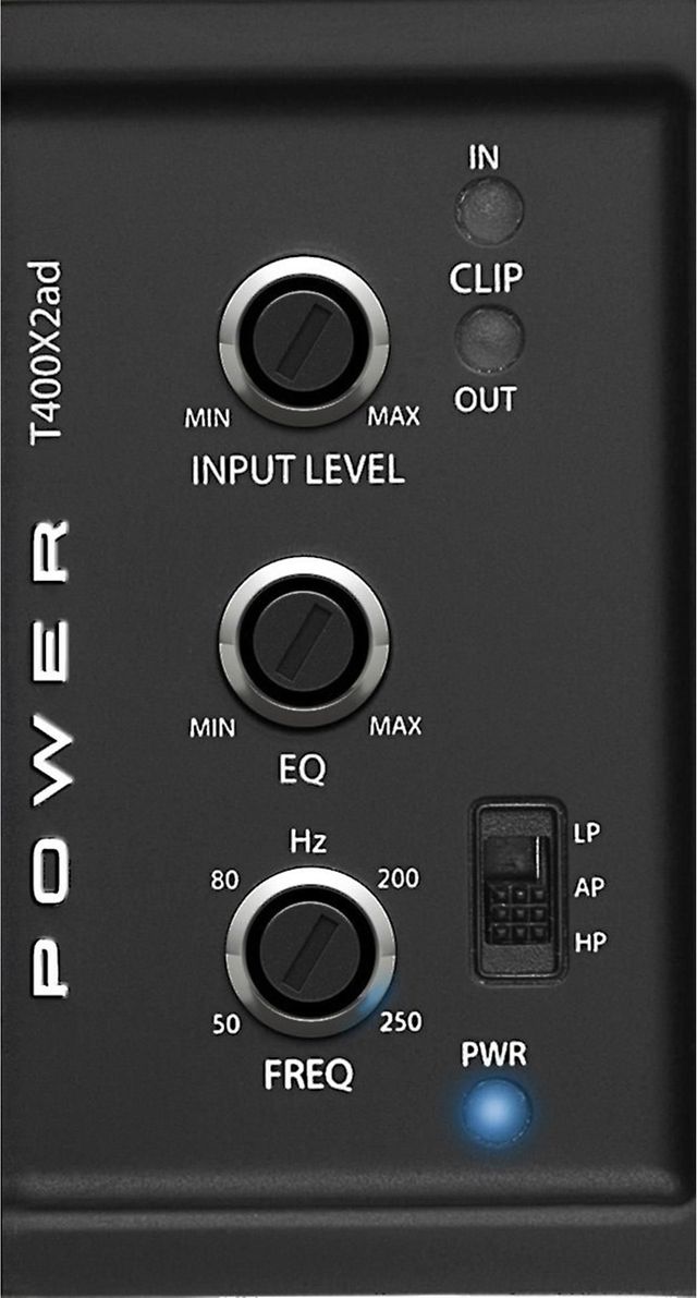 Rockford Fosgate® Power 400 Watt Class-AD 2-Channel Amplifier 1