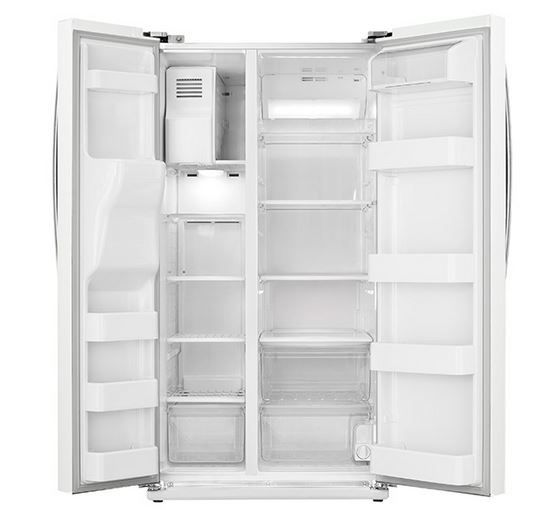 Samsung 25 Cu. Ft. Side-By-Side Refrigerator-White 1