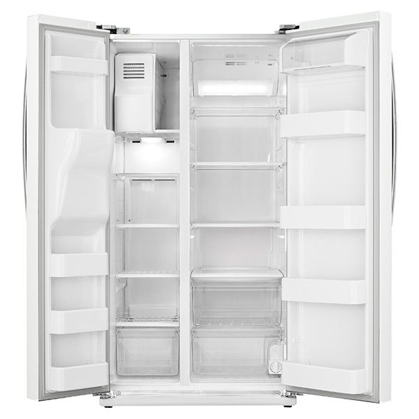 Samsung 24.52 Cu. Ft. White Side-By-Side Refrigerator 1
