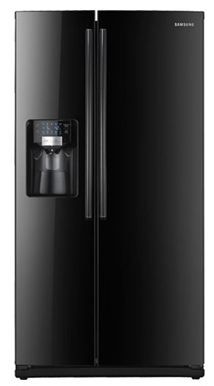 Samsung 25.5 Cu. Ft. Side-by-Side Refrigerator-Black 0