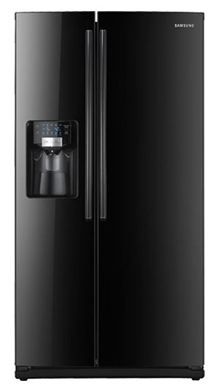 Samsung 25.5 Cu. Ft. Side-by-Side Refrigerator-Black