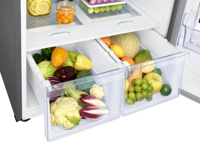 Samsung 18 Cu. Ft. Top Freezer Refrigerator-Stainless Steel 22