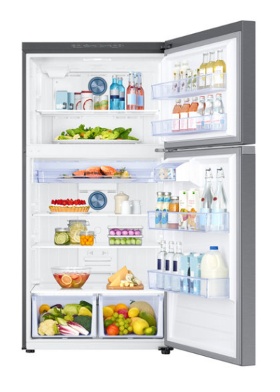 Samsung 21.1 Cu. Ft. Stainless Steel Top Freezer Refrigerator 2