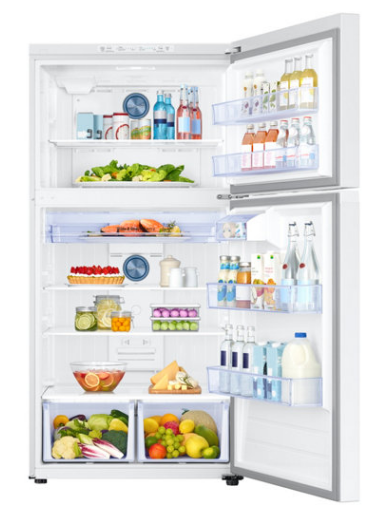 Samsung 21.1 Cu. Ft. White Top Freezer Refrigerator-3