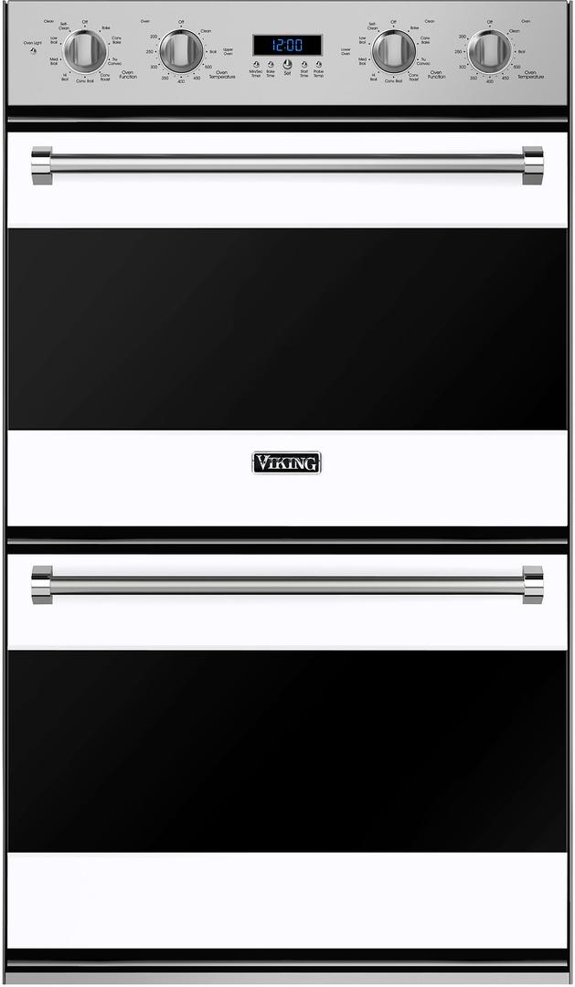Viking® Professional Series 30" White Electric Built In Double Oven