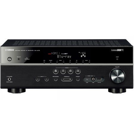 Yamaha 5.1 Channel Black Home Theater Receiver