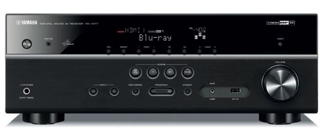 Yamaha 5.1 Channel Black Home Theater Receiver