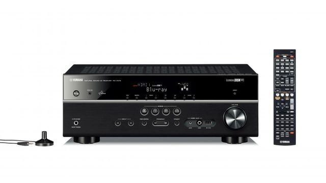 Yamaha 7.2 Channel Black Home Theater Receiver