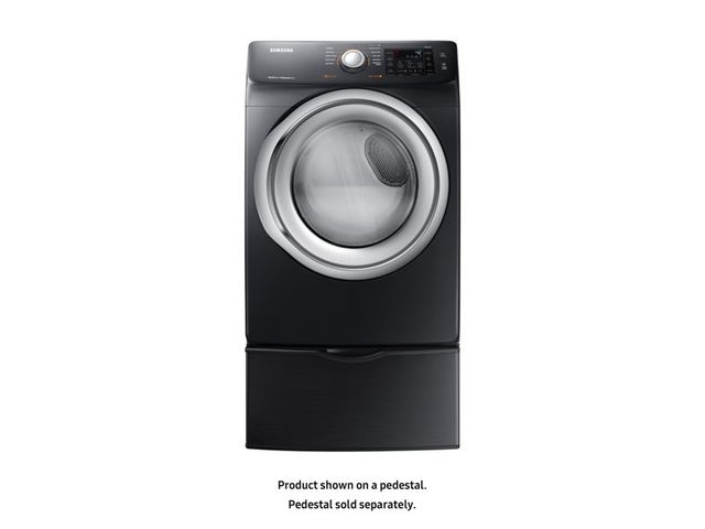 Samsung 7.5 Cu. Ft. Fingerprint Resistant Black Stainless Steel Front Load Electric Dryer 10