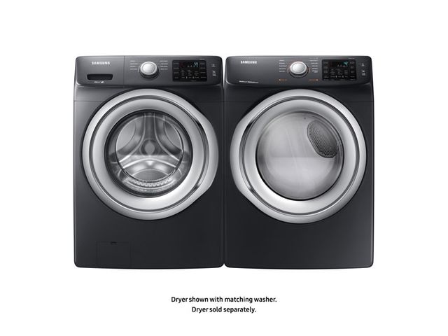 Samsung 7.5 Cu. Ft. Fingerprint Resistant Black Stainless Steel Front Load Electric Dryer 11