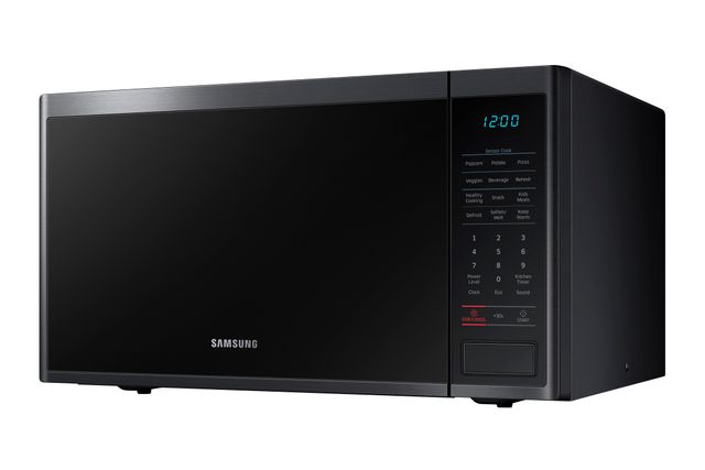Samsung 1.4 Cu. Ft. Fingerprint Resistant Black Stainless Steel Countertop Microwave 3
