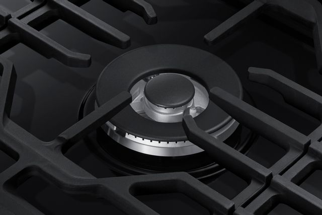 Samsung 36" Gas Cooktop-Fingerprint Resistant Black Stainless Steel 2
