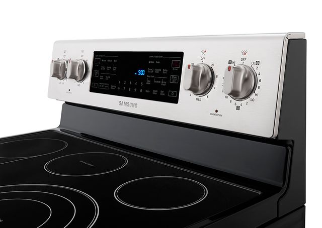 Samsung 30" Free Standing Electric Range-Stainless Steel 12