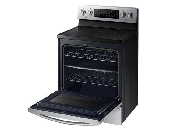 Samsung 30" Free Standing Electric Range-Stainless Steel 8