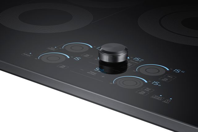 Samsung 30" Fingerprint Resistant Black Stainless Steel Electric Cooktop-NZ30K7570RG-3