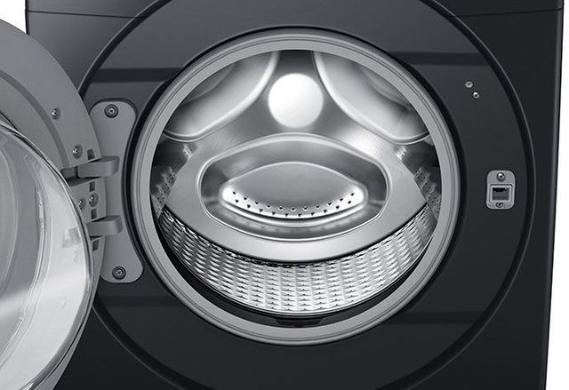 Samsung 4.5 Cu. Ft. Fingerprint Resistant Black Stainless Steel Front Load Washer 5