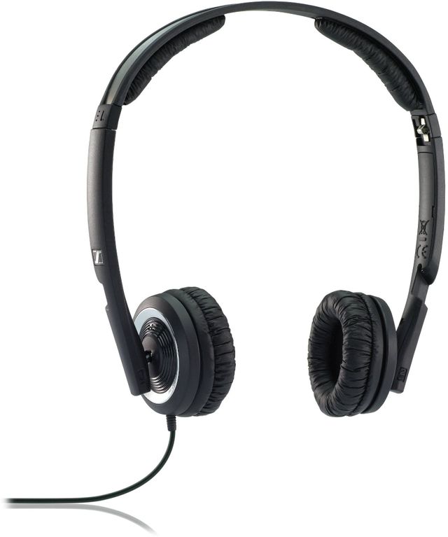 Sennheiser PX 200-II Black Wired On-Ear Headphones