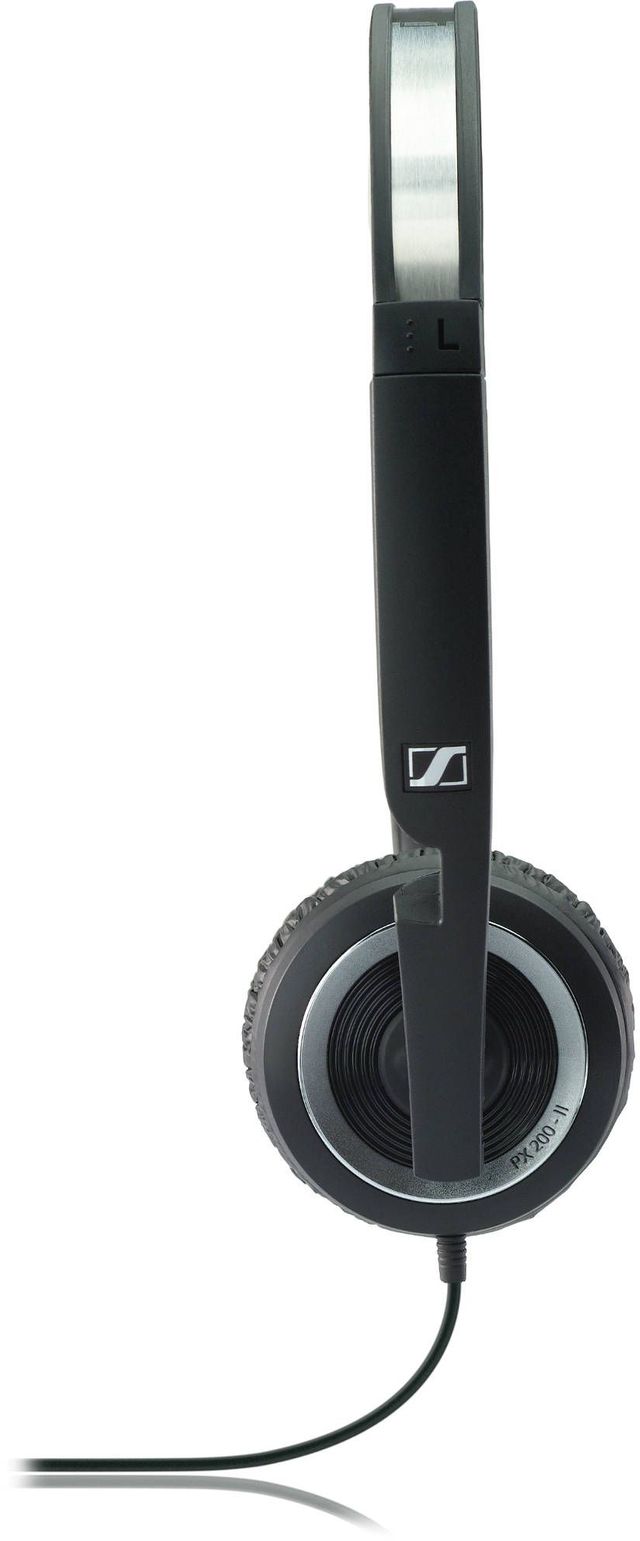 Sennheiser PX 200-II Black Wired On-Ear Headphones 2
