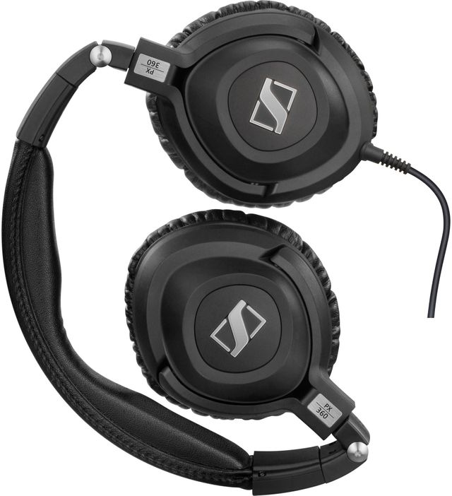 Sennheiser PX 360 Black Wired Over-Ear Headphones 1