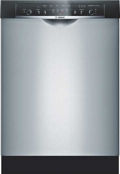 Bosch® 300 Series 24" Built In Dishwasher-Stainless Steel