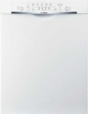 Bosch® Evolution 300 Series Built In Dishwasher-White