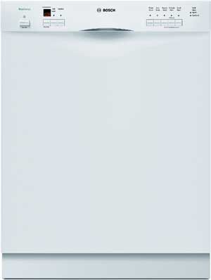 Bosch® Evolution 500 Series White Full Console Dishwasher