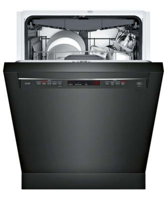 Bosch 300 Series 24" Black Built In Dishwasher 1