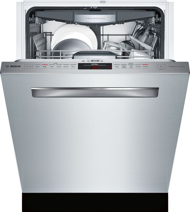 Bosch Benchmark® Series 24" Built In Dishwasher-Stainless Steel 2